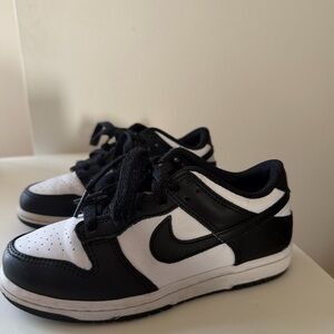 Nike Kids Black and White Sneakers
